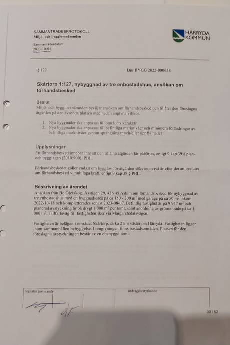 Tomt på Margretedalsvägen Tomt 1 Härryda Härryda kommun - bild 9