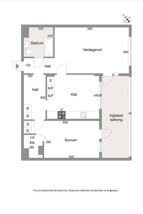 2 rum Lägenhet på Ryttargången 36 Centralt Strömstads kommun - bild 26