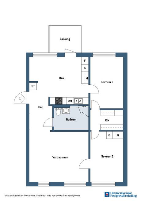 3 rum Lägenhet på Skarpnäcks allé 64 Skarpnäck Stockholms kommun - bild 18