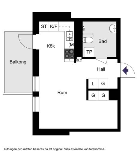 1.5 rum Lägenhet på Ålgrytevägen 33 Bredäng/Mälarhöjden Stockholms kommun - bild 33