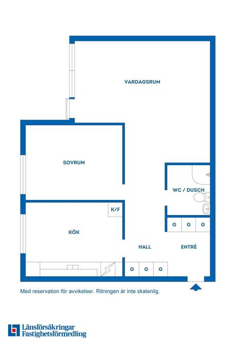 2 rum Lägenhet på Eleonoragatan 9 Norr Eskilstuna kommun - bild 29