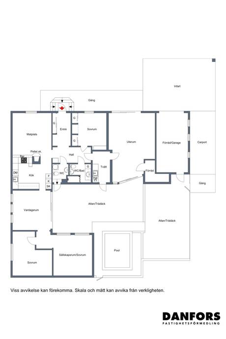 5 rum Villa på Luttehacksvägen 33 Mellbystrand Laholms kommun - bild 31