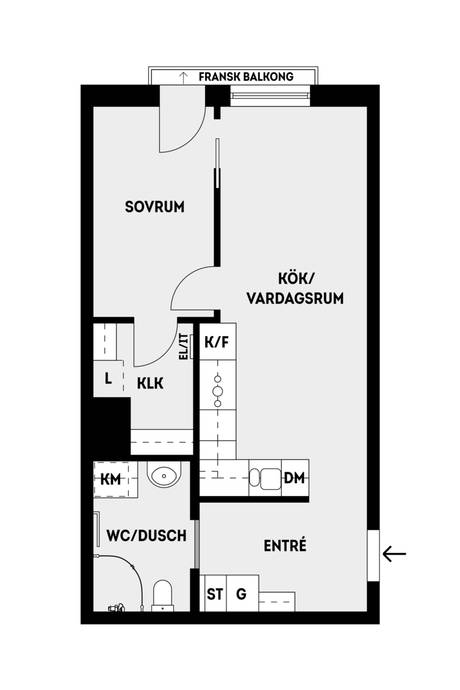 2 rum Lägenhet på Vinnarcirkeln 25 Täby Park Täby kommun - bild 20