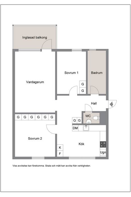 3 rum Lägenhet på Rågvägen 14, 3 tr Botkyrka-hallunda Botkyrka kommun - bild 38