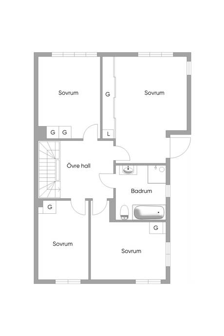 5 rum Villa på Eklanda höjd 26 Mölndal Mölndals kommun - bild 30