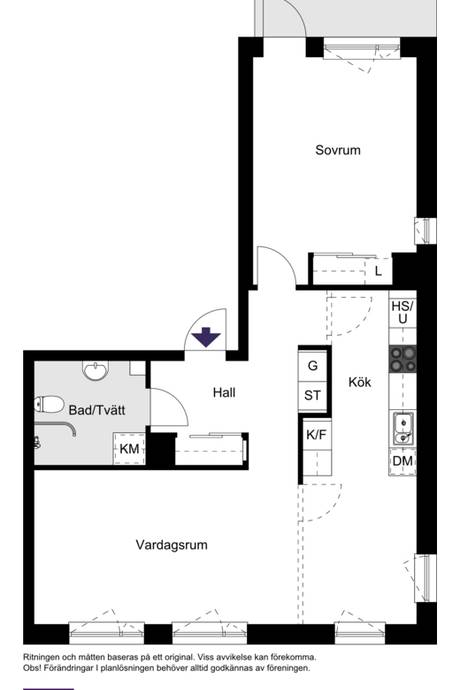 2 rum Lägenhet på Gubbkärrsvägen 17 BV Bromma / Nockebyhov Stockholms kommun - bild 25
