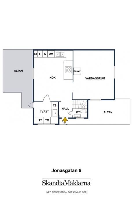 3 rum Villa på Jonasgatan 9 Kullen, Skutskär Älvkarleby kommun - bild 49