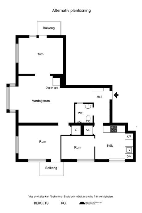 3 rum Lägenhet på Charlottenburgsvägen 26 Råsunda Solna kommun - bild 35
