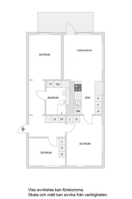 4 rum Lägenhet på Råckstavägen 82 Vällingby - Råcksta Stockholms kommun - bild 27