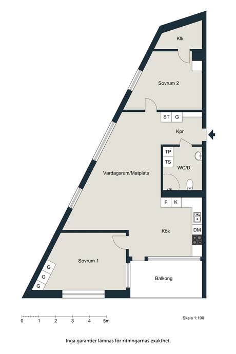 3 rum Lägenhet på Stensbergsvägen 54A Sandås Kalmar kommun - bild 20