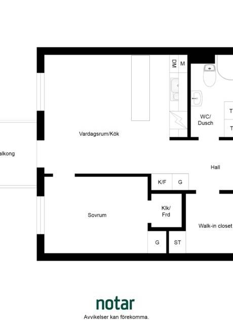 2 rum Lägenhet på Madängsgatan 22, 6tr Norra Djurgårdsstaden Stockholms kommun - bild 16