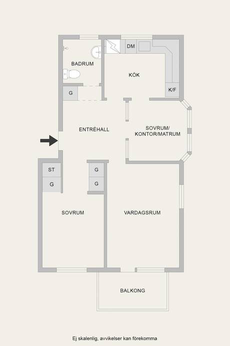 3 rum Lägenhet på Centralgatan 24D Centralt Nynäshamns kommun - bild 22