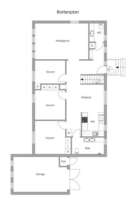 4 rum Villa på Björkgatan 2 Erikslund Bodens kommun - bild 22