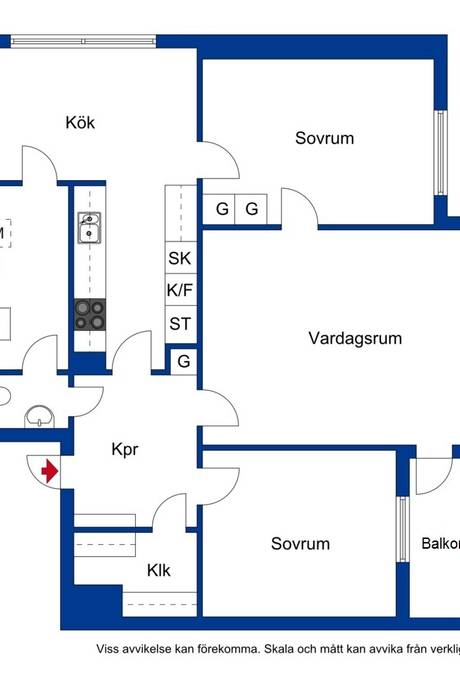 3 rum Lägenhet på Fyrislundsgatan 36 ÅRSTA Uppsala kommun - bild 23