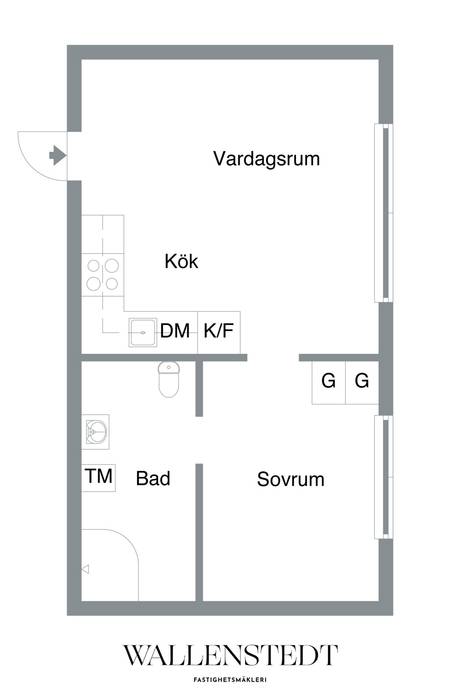 1 rum Lägenhet på Sveavägen 2A Örebro kommun - bild 13