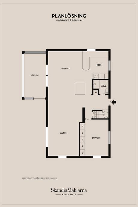 4 rum Villa på Vilbovägen 13 Svenstorp Ystads kommun - bild 50