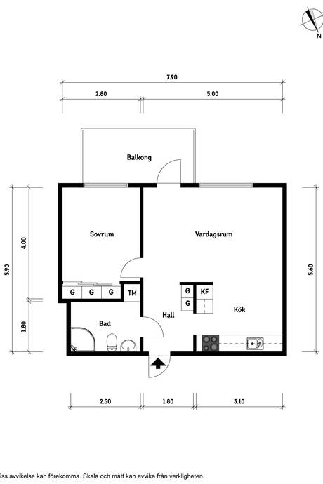 2 rum Lägenhet på Soldathemsgatan 16 Kviberg Göteborgs kommun - bild 24