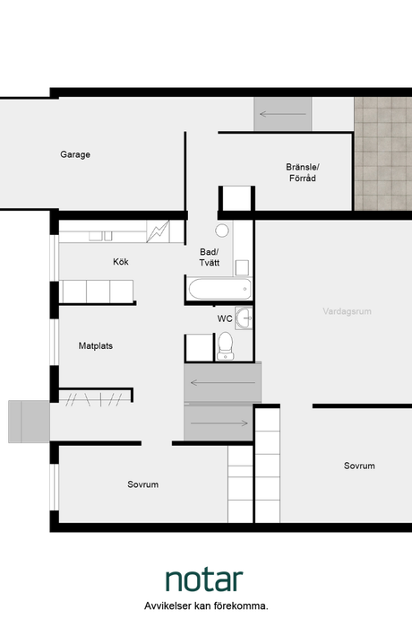 5 rum Villa på Nya vägen 43 Njurunda Sundsvalls kommun - bild 27