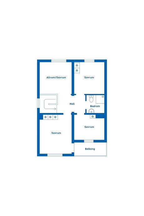 5 rum Radhus på Smörbollsvägen 7D Lindbacka Gävle kommun - bild 48