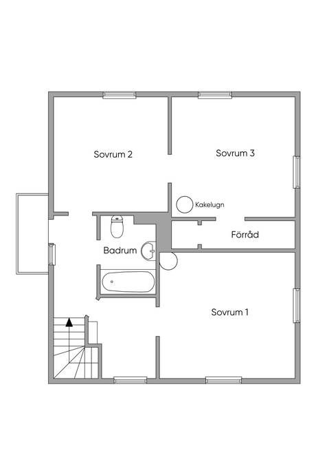 6 rum Villa på Hedbygatan 20A Hedemora Hedemora kommun - bild 23