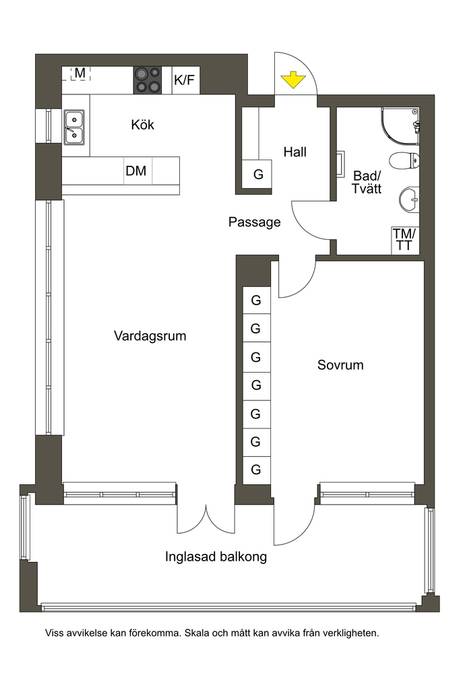 2 rum Lägenhet på Solskensvägen 1 Surte Ale kommun - bild 20