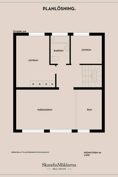 5 rum Radhus på Gränsvägen 126 Solhem Stockholms kommun - bild 42