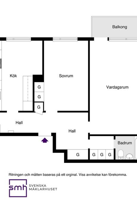 2 rum Lägenhet på Eliegatan 13, 3tr Centrala Sundbyberg Sundbybergs kommun - bild 21