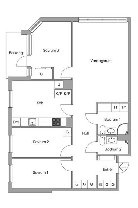 4 rum Lägenhet på Lugna gatan 50 Lugnet Malmö kommun - bild 18