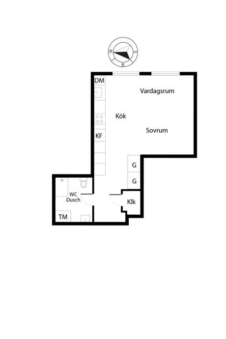 1 rum Lägenhet på Gaffelseglet 13 Vega Haninge kommun - bild 19