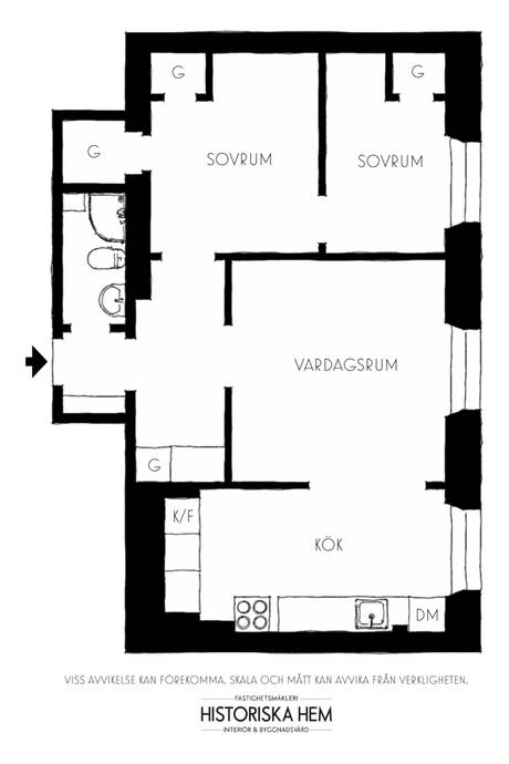 2.5 rum Lägenhet på Ringvägen 139B Södermalm - SoFo Stockholms kommun - bild 34