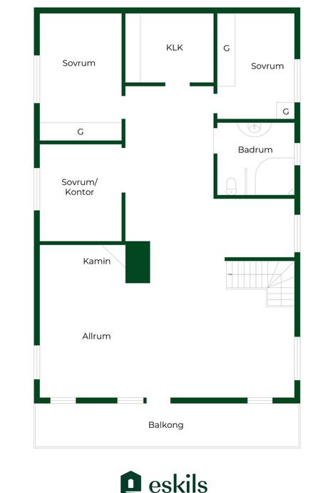 313 m² Villa på Väsbyholmsvägen 35 Mälarbaden Eskilstuna kommun - bild 136