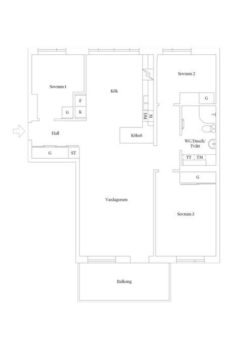 4 rum Lägenhet på Kungsgatan 91B Kungsängen Uppsala kommun - bild 40