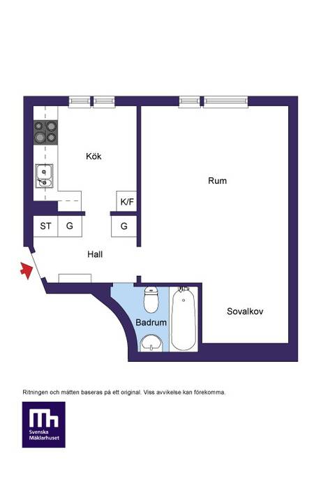 1 rum Lägenhet på Fredsgatan 12B, 1tr Sundbybergs kommun - bild 22