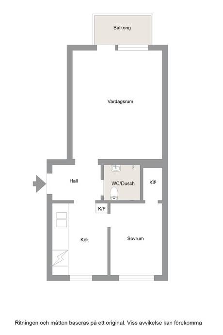 1.5 rum Lägenhet på Tränggatan 5A Norrmalm Skövde kommun - bild 16