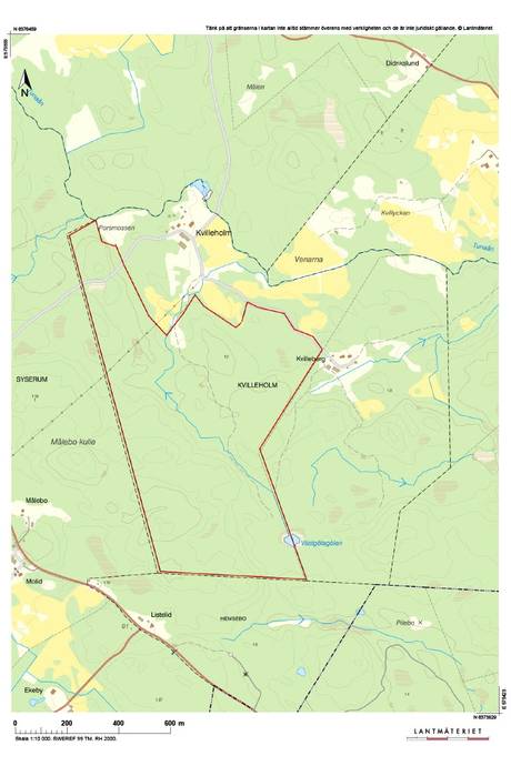 Gård/skog på Kvilleholm 131 Småland Vimmerby kommun - bild 14