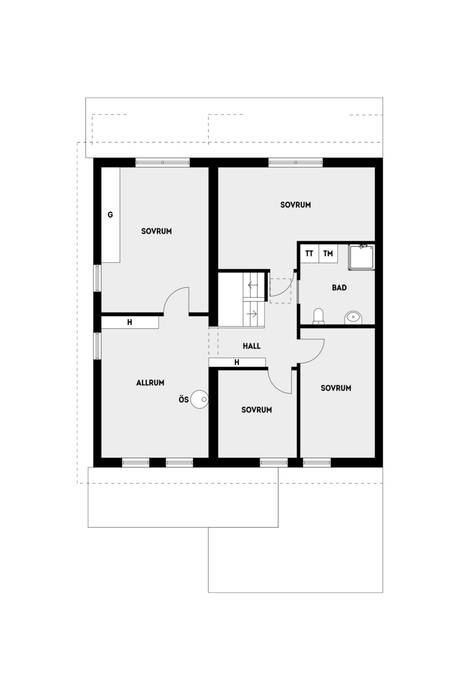 8 rum Parhus på Tegvägen 13 Solgårdsgärde Vallentuna kommun - bild 45