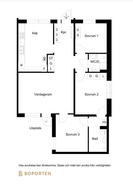 4 rum Lägenhet på Skolgatan 115E Öst på stan Umeå kommun - bild 27