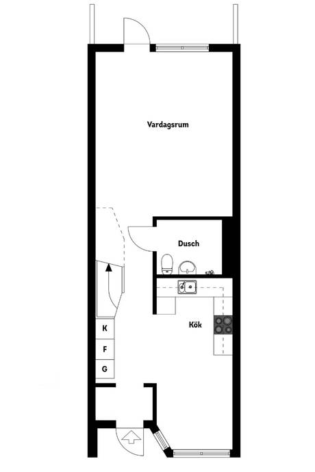 4 rum Radhus på Tallsättrastigen 26 Margretelund Österåkers kommun - bild 14