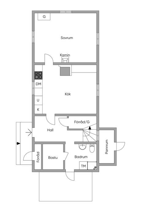 3 rum Vinterbonat fritidshus på Färnebo Lågbo 102 Västerfärnebo Sala kommun - bild 53