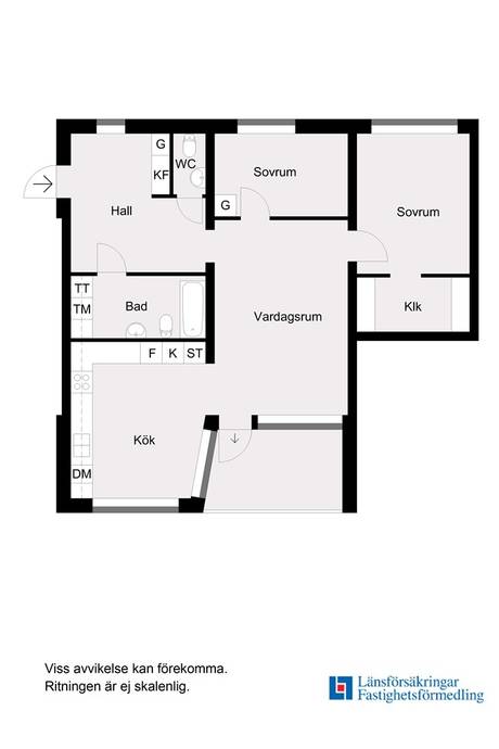 3 rum Lägenhet på Fänriksvägen 3 Barkarbystaden Järfälla kommun - bild 22