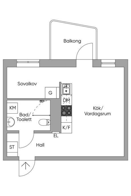 1 rum Lägenhet på Onyxgatan 4 Tynnered Göteborgs kommun - bild 11