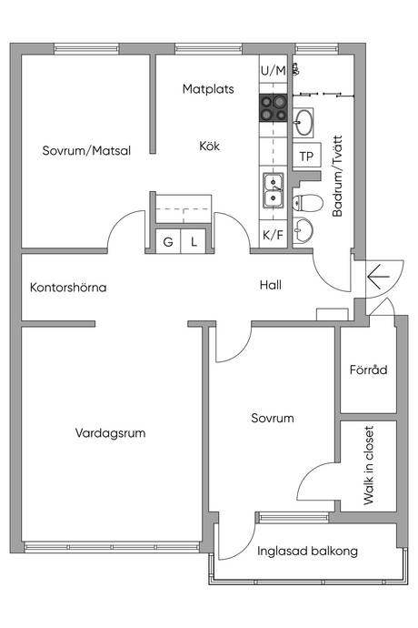 3 rum Lägenhet på Lojovägen 23 Rudboda Lidingö kommun - bild 54