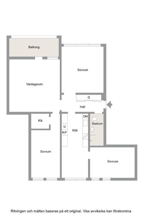 4 rum Lägenhet på Enoch Thulins Väg 36C Helgebröten Landskrona kommun - bild 20