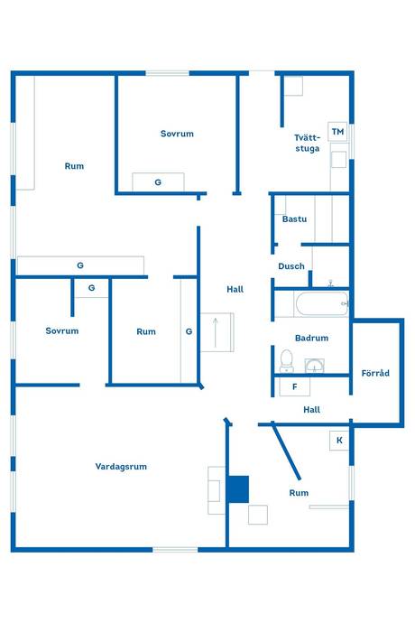 9 rum Villa på Källbacksgattu 30 Siljansnäs Leksands kommun - bild 48