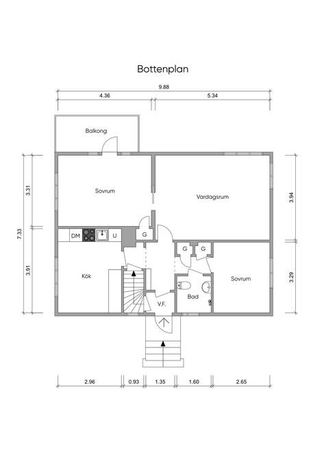 3 rum Villa på Strandgatan 12 Mariannelund Eksjö kommun - bild 38