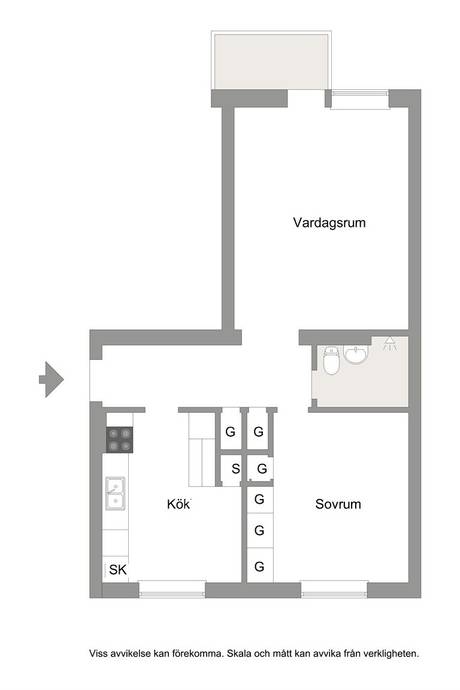 2 rum Lägenhet på Odengatan 12B Avesta - Centralt Avesta kommun - bild 29