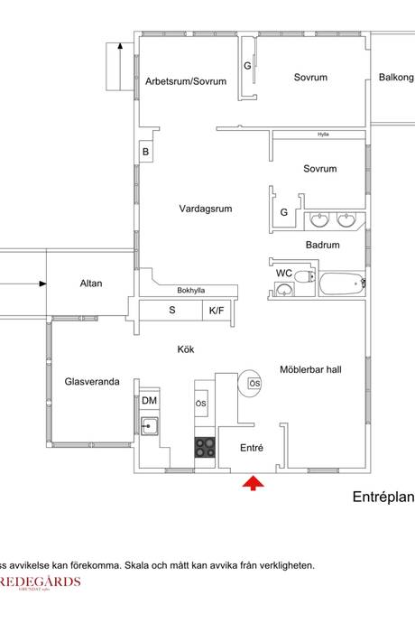 4 rum Lägenhet på Kaknäsvägen 66 Östermalm - Djurgården Stockholms kommun - bild 42