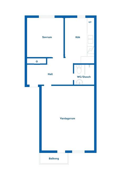 2 rum Lägenhet på Linggatan 13B Vasastaden Linköpings kommun - bild 15