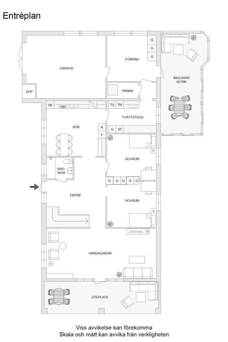 7 rum Villa på Kolgårdsvägen 12 Munksund Piteå kommun - bild 38