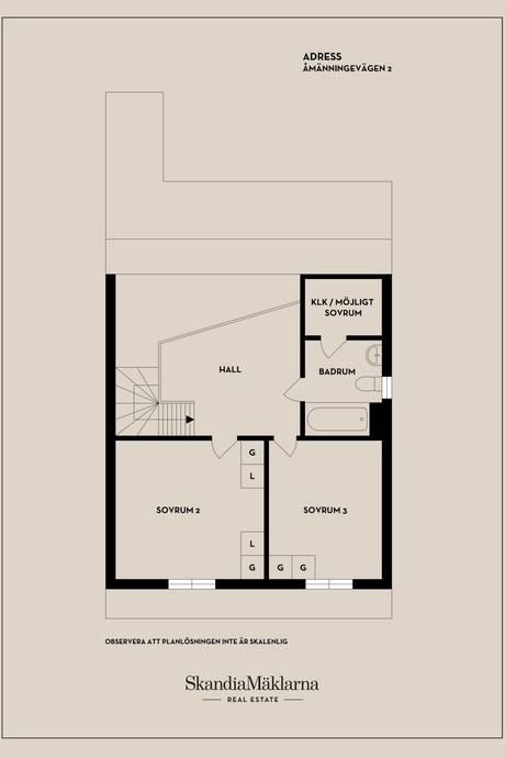 5 rum Parhus på Åmänningevägen 2 Hagaberg Västerås kommun - bild 39